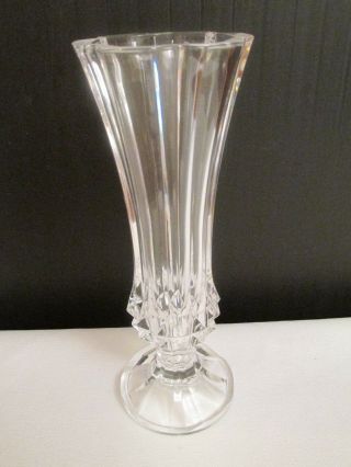 Small Elegant Lead Crystal Vase 6.  5 " Tall