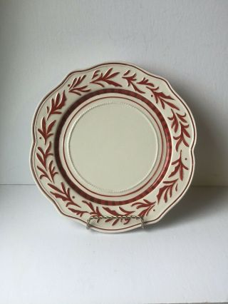 Fitz And Floyd Christmas Town & Country Dinner Plate