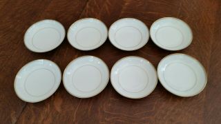 Set Of 8 Mikasa Wheaton 102 Pattern Small Dessert Bowls - Perfect