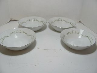 Sheffield Fine China Elegance Set Of 4 Soup Bowls