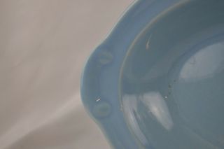 Luray Pastels Lu - Ray USA Light Blue Oval Vegetable Serving Bowl 3 2