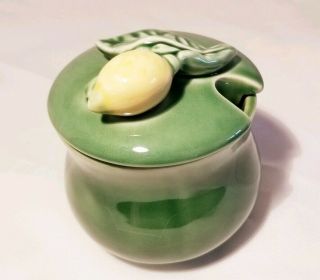 Bordallo Pinheiro Made in Portugal Jam Jar,  Lid with Lemon 4