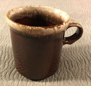 Vintage Mccoy Pottery Brown Drip Glaze 1412 Coffee Mug Ceramic