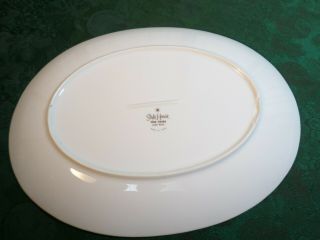 Exquisite Mid - Century Style House Fine China Dawn Rose Oval Serving Platter 4