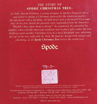 SPODE CHRISTMAS TREE 10 