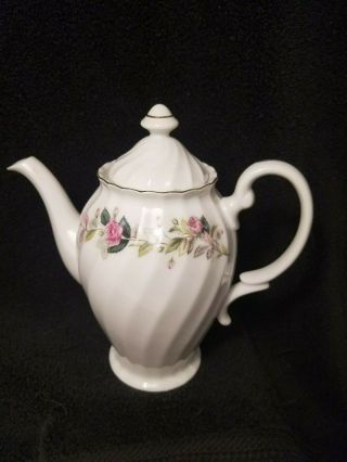 Tea Pot Creative Fine China 2345 Regency Rose