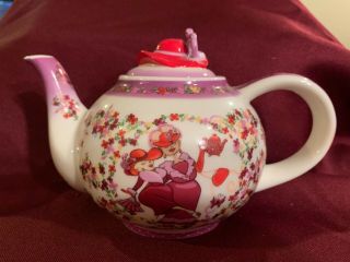 Red Hat Society Teapot Paul Cardew 2004 Porcelain Tea Time 2 Cup
