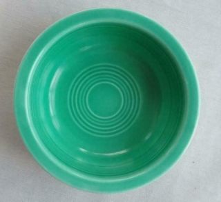Vintage Small f Fiestaware Green Berry Fruit Bowl 4.  75 