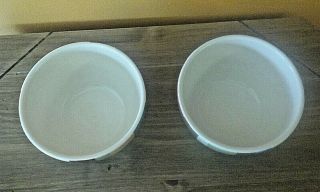 Target Home American Simplicity Orange Brown Sage Set of Two Cereal Bowls 2