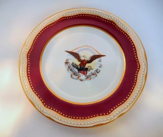 Woodmere White House China Plate Abraham Lincoln Dessert Plate 4