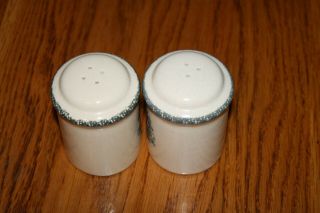 Home & Garden Party stoneware FLORAL Salt and Pepper Shakers 2
