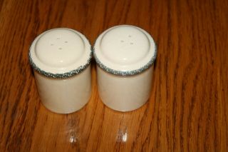 Home & Garden Party stoneware FLORAL Salt and Pepper Shakers 3