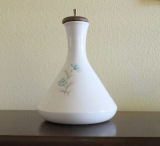 Vintage Mid Century Taylor Smith & Taylor Ceramic Carafe Boutonniere Pattern
