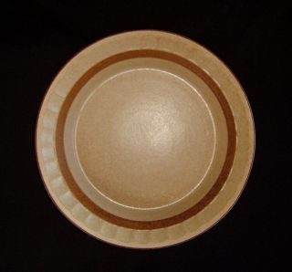 Pottery Craft USA Stoneware Pie Dish Pan Plate 10 1/2 