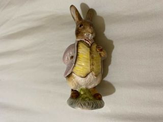 Vintage Royal Albert Beatrix Potter Mr Benjamin Bunny Porcelain Figurine