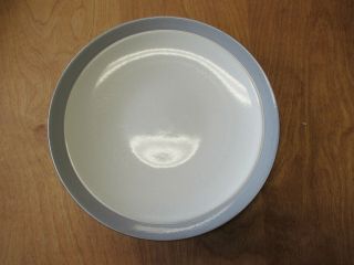 Noritake Kona Slate 8053 Dinner Plate 11 " Grey Rim Cream Ctr 5 Available