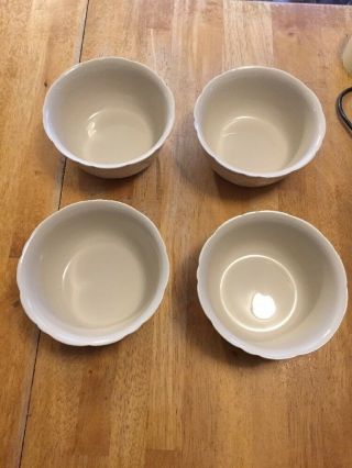 4 The Pioneer Woman Cowgirl Lace Soup/cereal Bowls 6 1/4 "