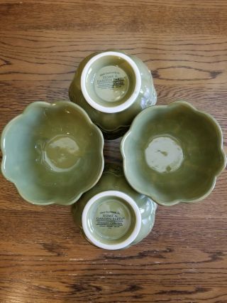 Set Of 4 Home & Garden Party Welcome Home Serving Bowls