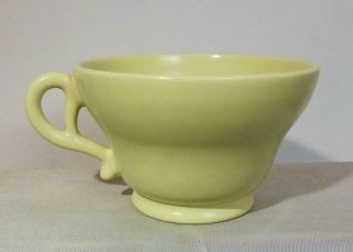 Set Of 2 Vintage El Patio Cups Early Franciscan Usa Light Yellow