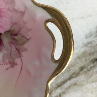 Vintage,  Noritake Dish w/Hand Painted Roses,  Perfect for Jewelry • 100 3