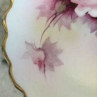Vintage,  Noritake Dish w/Hand Painted Roses,  Perfect for Jewelry • 100 4