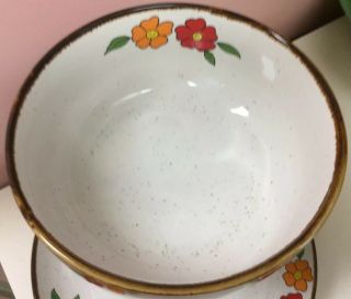 Interpur Vintage Stackable Plate Bowl Cup Childs Dish Set Girl ECU 3