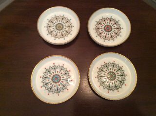 Royal Worcester Coasters Set Of 4 Hand Painted