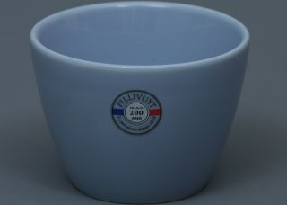 Pillivuyt Bretagne Eden Light Blue Premium Glaze Porcelain Ramekin Cup Tumbler