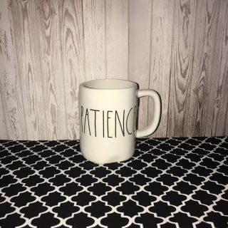 Rae Dunn “patience” Mug - Ceramic,  Ll - Farmhouse Pottery