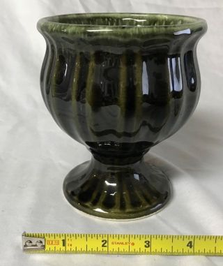 Vintage Hull Green Vase - A54