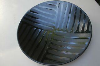 Poole Pottery Black Bowl Made In England