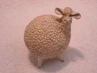 Art Studio Pottery " Lamb " Signed Sib Figurine