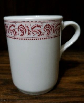 Vintage Shenango China Coffee Cup Restaurant Ware Mug Pink Design