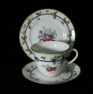 Royal Worcester Sheridan Tea Cup Saucer Plate Set