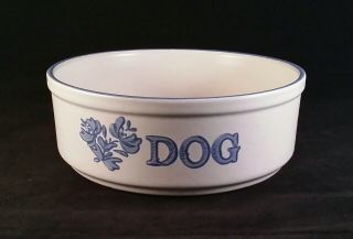 Pfaltzgraff Dog Dish - Yorktowne Pattern York County Pa