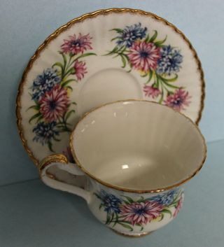 Paragon Vintage Bone China Tea Cup And Saucer Gold Flowers England Set