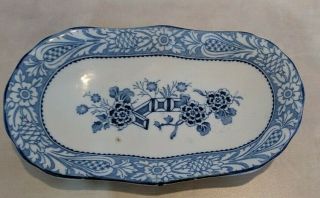 Wood And Sons China Serving Dish 8 1/2 " X 5 