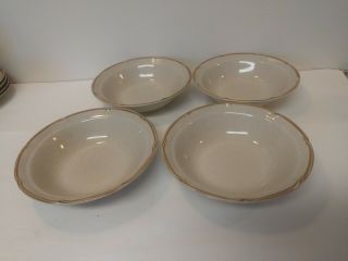 The Classics By Hearthside Cereal / Soup Bowls Set Of 4 - 6 3/4 " Across