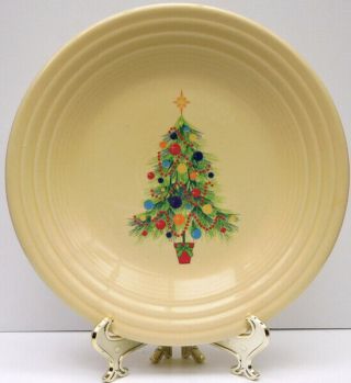Fiesta Christmas Tree Plate