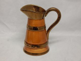 Lord Nelson Pottery Pitcher With Luster