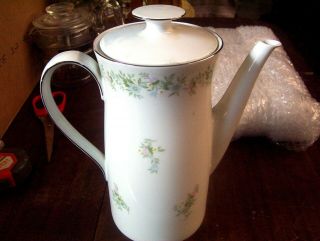 Johann Haviland Green Forever Spring China Coffee Pot And Lid