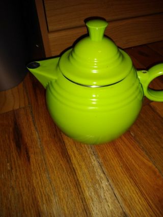 Fiestaware Green Metal Teapot