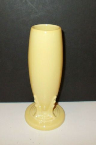 Fiesta Ware 0490 SUNFLOWER Yellow Small Bud Vase 6.  25 