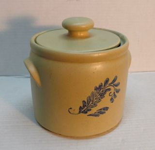 Vintage Mccoy Pottery Bean Pot Or Cookie Jar 1420 Usa