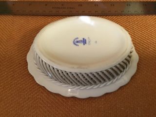 GORGEOUS Herend Rothschild Bird porcelain basket dish bowl 2