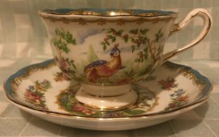 Royal Albert Chelsea Bird Tea Cup And Saucer