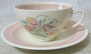 Vintage Susie Cooper Cup And Saucer Duo - Dresden Spray
