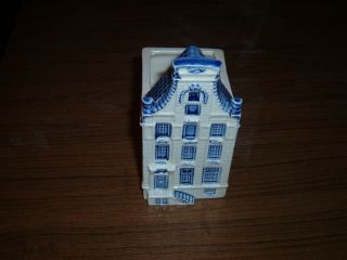 Handpainted Delft Blauw Amsterdam Canal House Planter