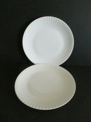 Set Of 2 Mikasa Bone China Dinner Plates Carmel Design -