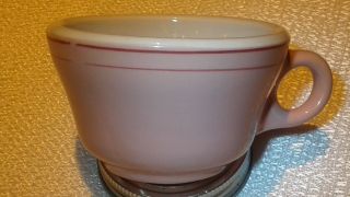 Vintage Pink Restaurant Ware Mug,  Vitrified China Albert Pick Co.  Inc,  Chicago